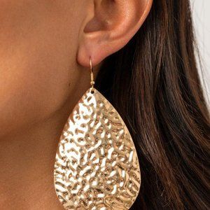 Metallic Mirrors - Gold - Earrings